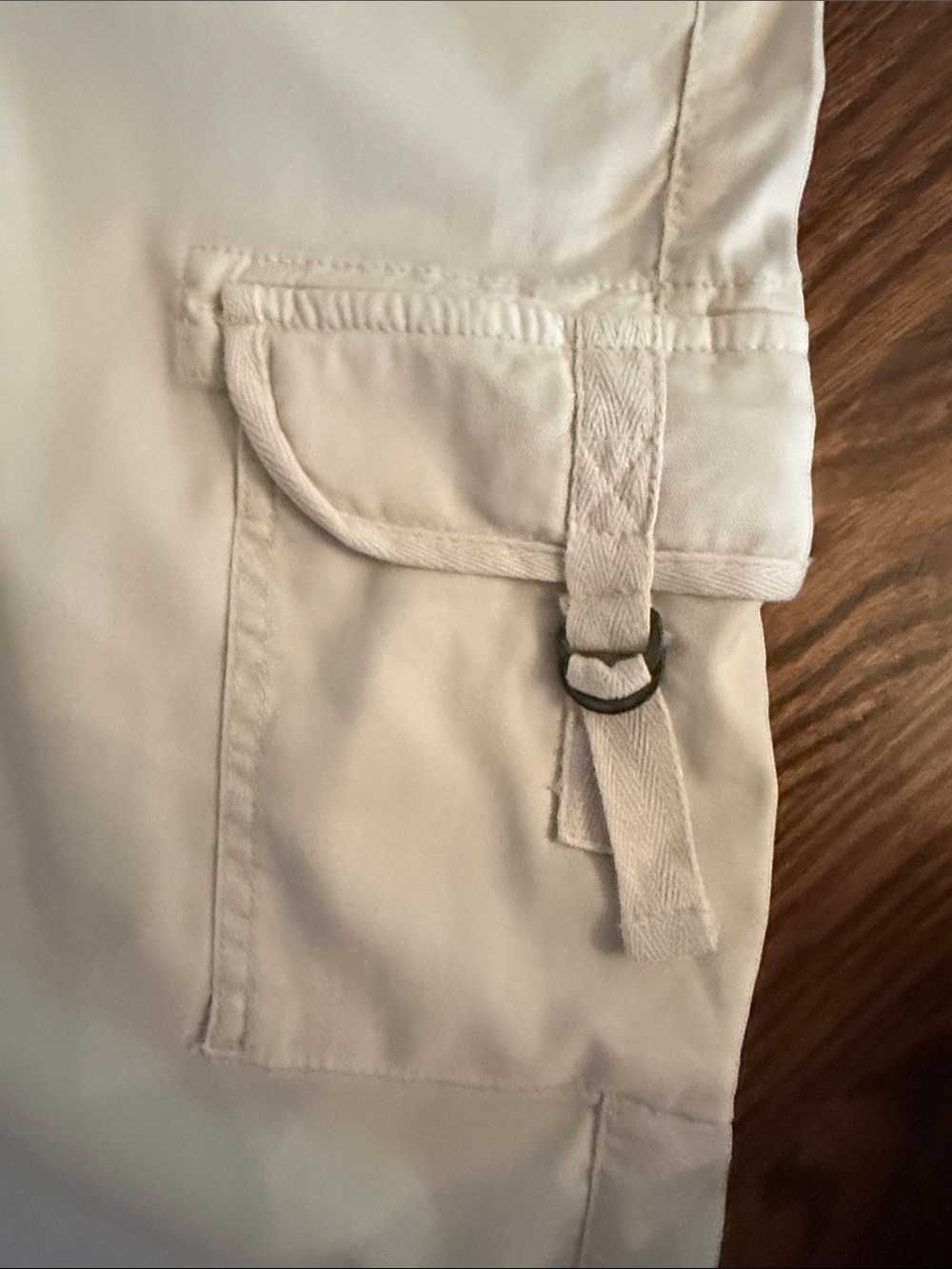 American Eagle lightweight Cargo Pants in light beige- Classic Utility Style 00 - Picture 4 of 10